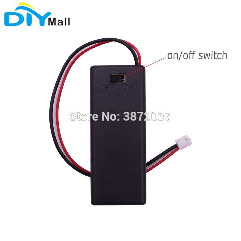5 uds/lote funda porta baterías carcasa 3V PH2.0 interfaz para Micro: bit Microbit 2 uds pilas AAA
