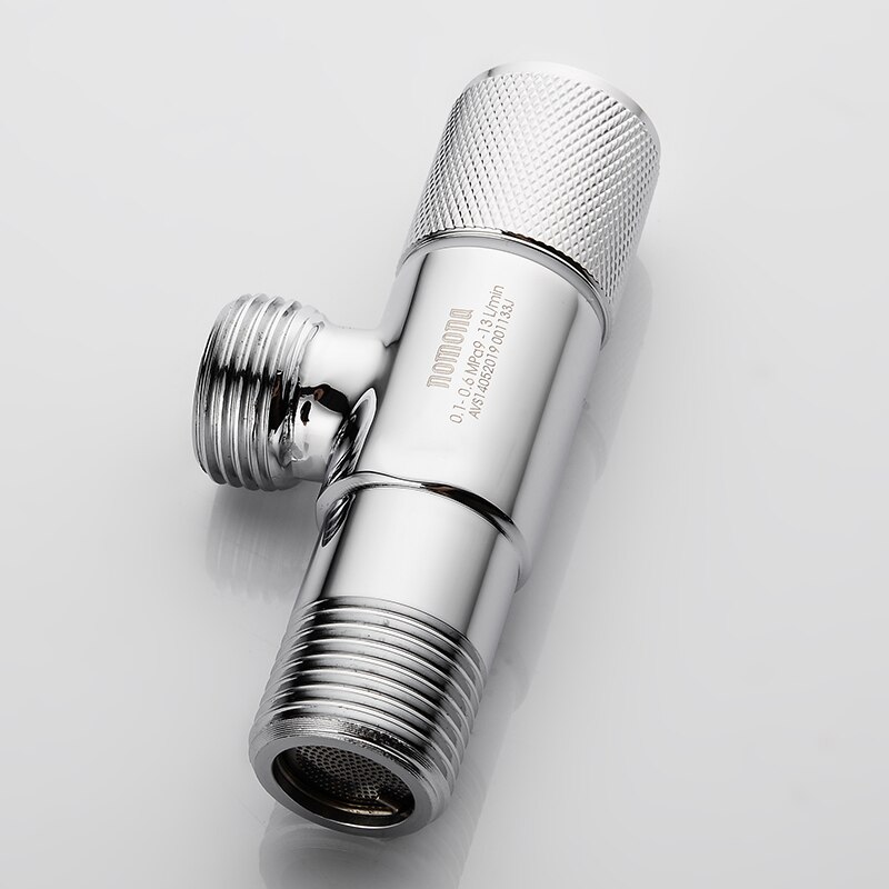 Prevent backflow G1/2 brass water tank toilet angle valve bathroom faucet accessories