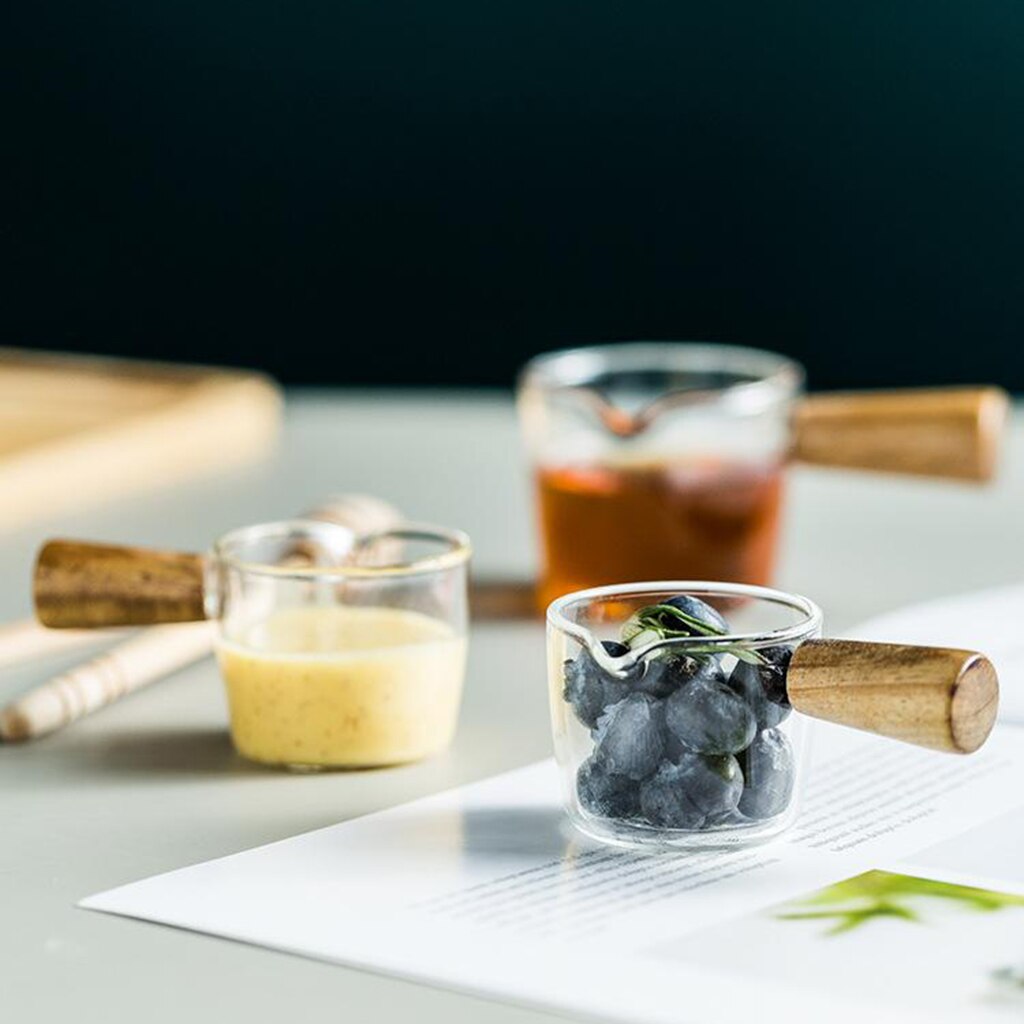 Mini Milk Pot Soup Porridge Sauce Pan Coffee Milk Pot Taste Dish 50/100ml