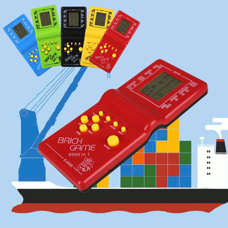 video game Tetris game console Brick Hand Brick Tetris Game Toy