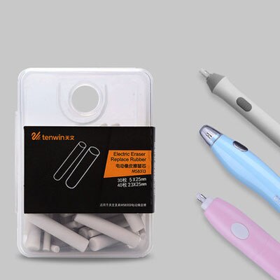Electric Pencil Eraser Kit Battery Operated Highlights Erasing Effects Office Students Electric Eraser for Sketch Stationery Art: 8313
