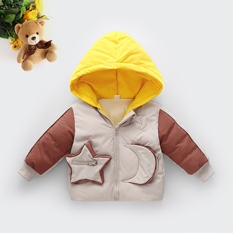 Middle And Small Children Wear Double-sided Padded Winter Jackets