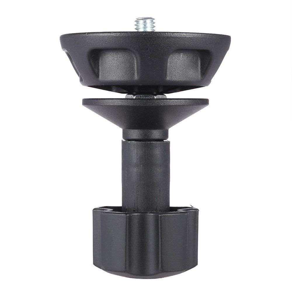 Adaptateur demi-boule plat au bol, 75mm, trépied à tête fluide, appareil photo DSLR