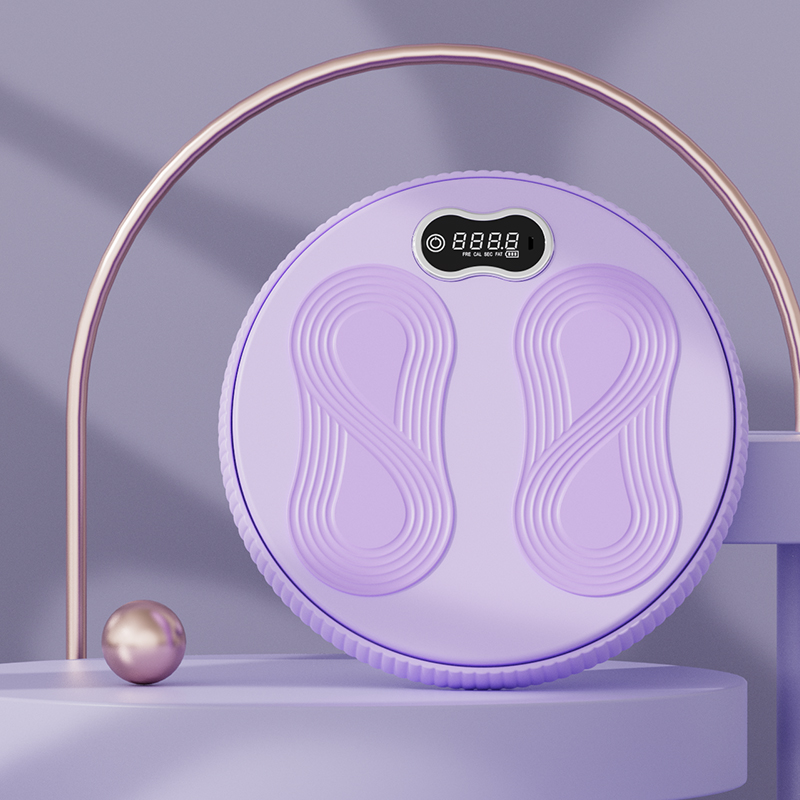 Figuur Trimmer Core Ab Twister Board met intelligente teller voor oefening, taille draaischijf, afslankapparatuur