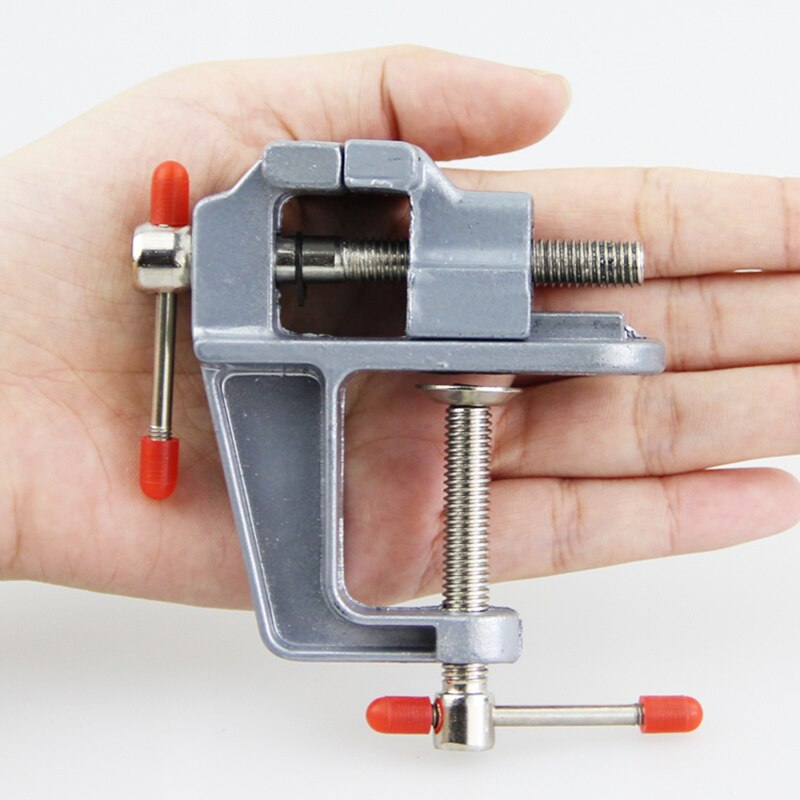 universell mini skrue benk klemme aluminium legering bord skru benk diy håndverk form rask reparasjonsverktøy maskinvare