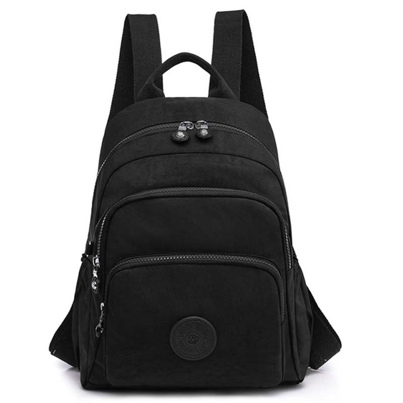 Tegaote Oxford Doek Nylon Rugzak Vrouwen Grote Capaciteit Vrouwen Rugzak Mode Studenten Tas Reistas: Black