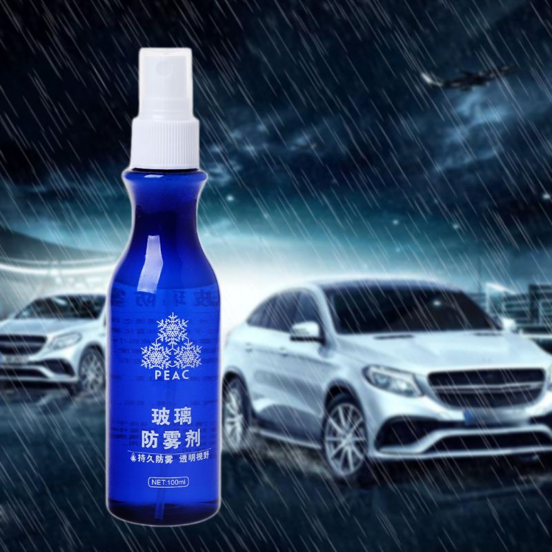 Anti-condensmiddel voor autoruiten, vloeibare spray voor voorruit- en achteruitkijkspiegelbescherming