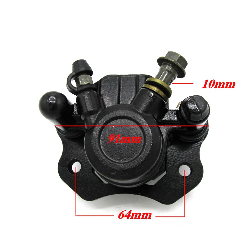 Left Hydraulic Rear Disc Brake Caliper System for 50cc 70cc 90cc 110cc 125cc 150cc 200cc 250cc ATV Quad Bike Go Kart Buggy