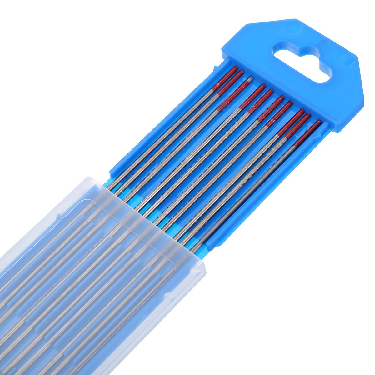 10 Stuks Tig Lassen Wolfraam Elektroden Staaf Mayitr 2% Gethorieerde Wolframelektrode 1.6X150Mm WT20 Rood Voor Lassen carbon Staal