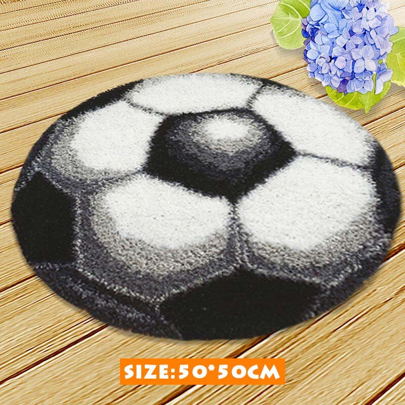 Chats mignons kits de point de croix loquet crochet tapis kits broderie escalier tapis tapis point fils tapis broderie fil pour tricoter: AZD037