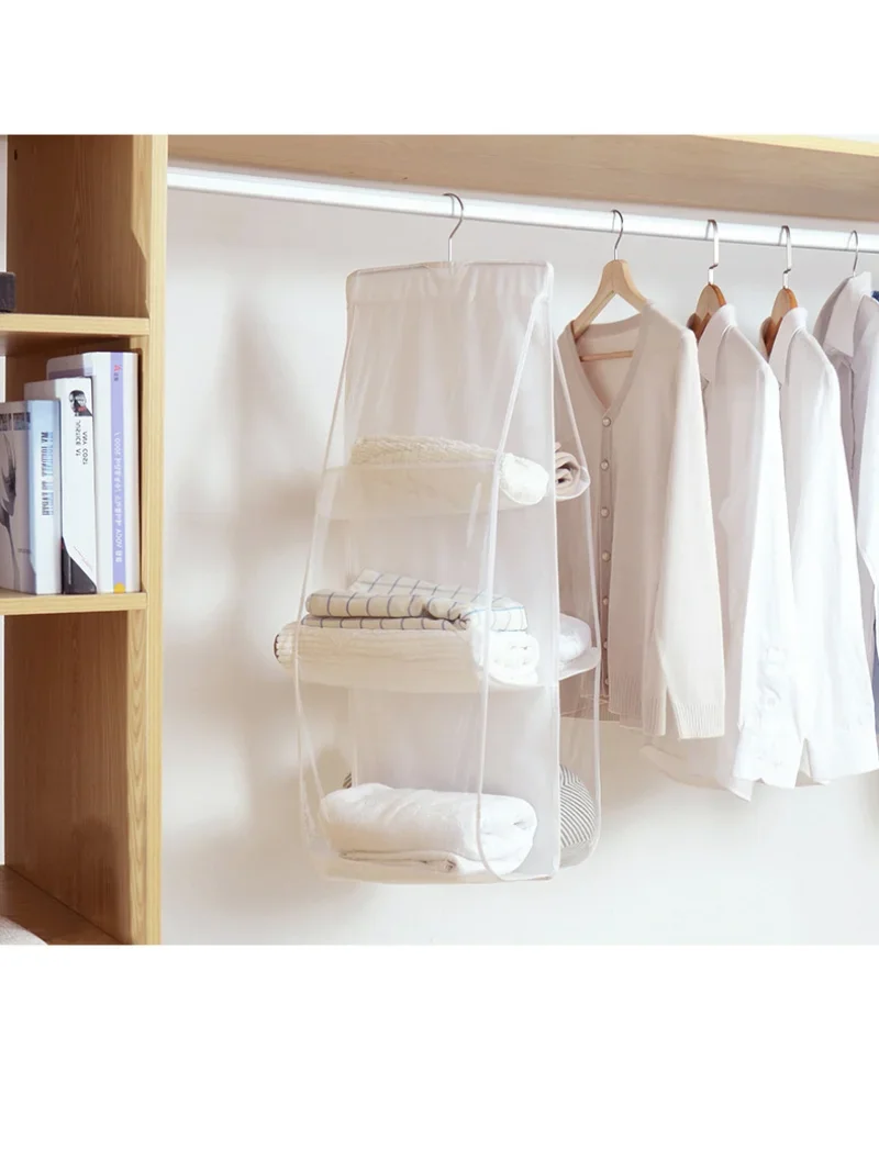 Handtaschen-Organizer zum Aufhängen, Geldbörsen-Organizer für Schrank-Organizer, Taschenaufbewahrung, Kleiderbügel, Oxford-Stoff, Schranktaschen-Organizer