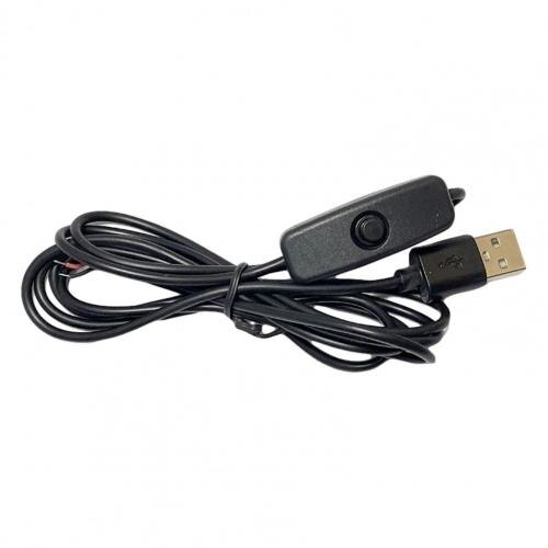 Switching Power Wire Lightweight Switching Power Cord Plug Play Fine Workmanship Excellent LED Lamp Button Power Cord: Black
