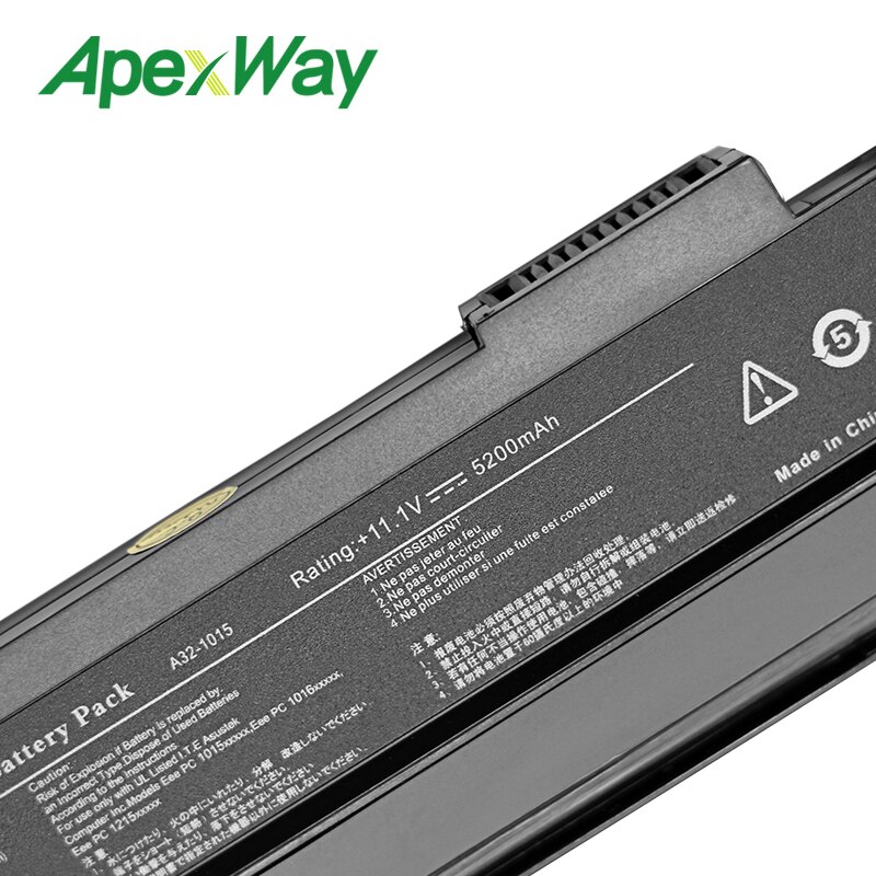 11.1V Laptop Battery AL32-1005 ML32-1005 For Asus Eee PC 1005 1005H 1005HA 1005HE 1005HR 1005P 1005PX 1101HA 1001HA 1001P 1001PQ