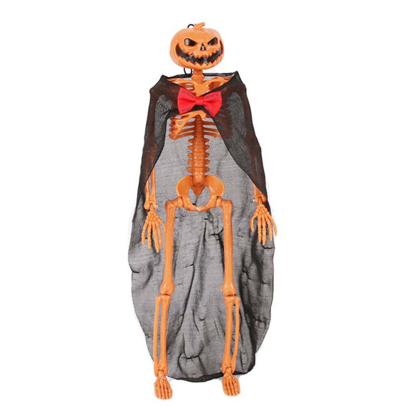 Flexible Human Anatomical Anatomy Skeleton Model Full Life Size Halloween Prop 97BC