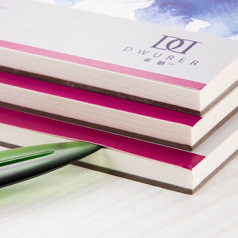 A3/A4/A5 Sketch Book Stationery 20Sheets Sealing Glue Watercolor Paper Notepad For Painting Drawing School Art Stationery