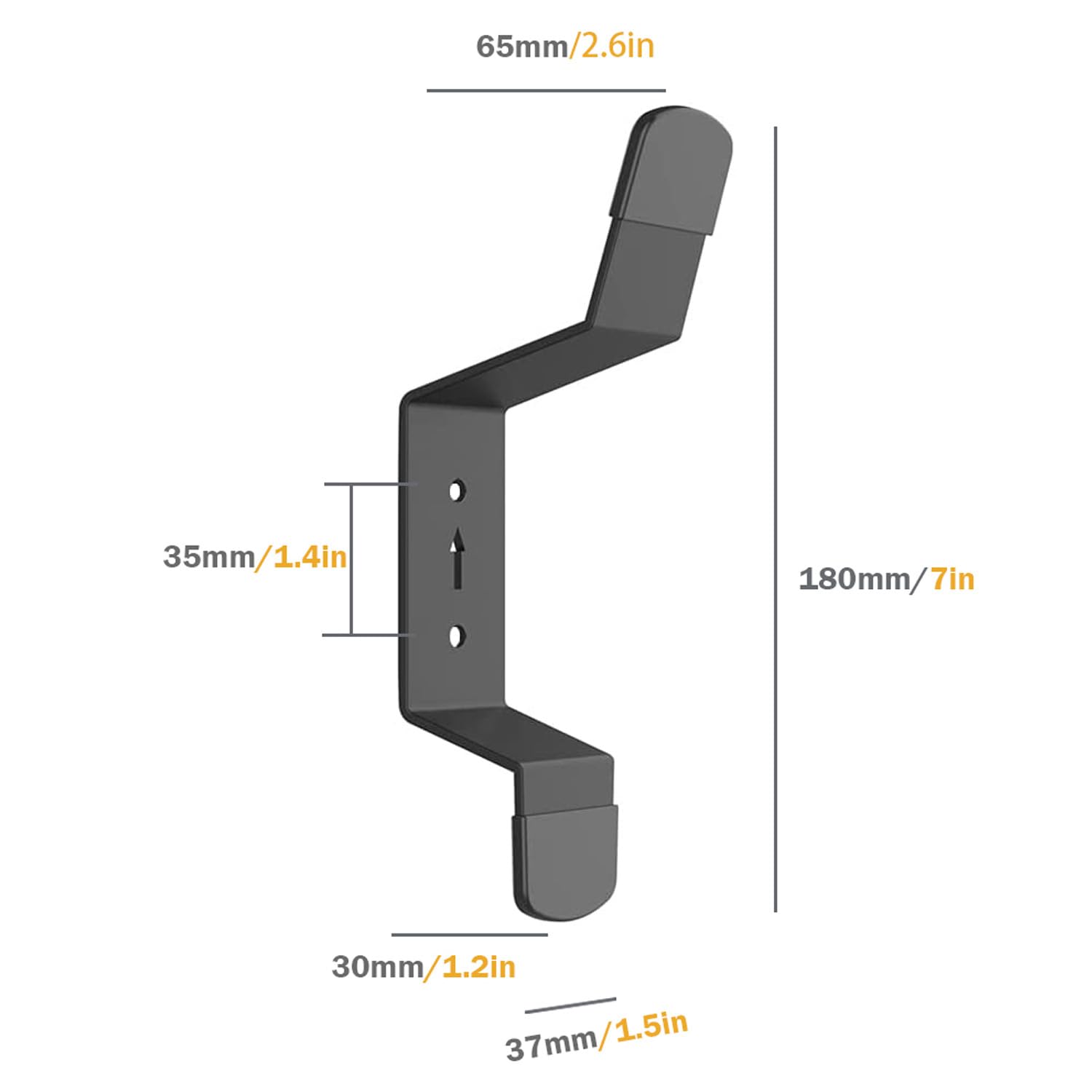 Veggfeste for sonos move/move 2 høyttalerstativ aluminiumslegering metallbase plassbesparende skjermholder
