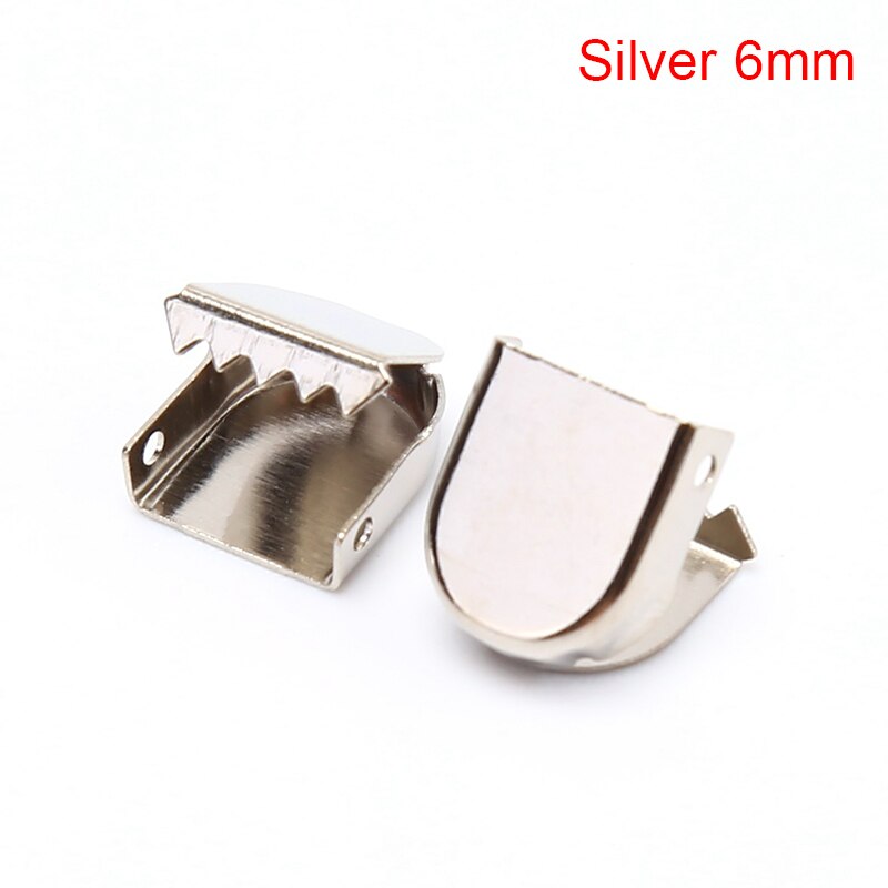 2/8 stk quick lazy uden binde snørebånd elastiske børn & voksne snørebånd metal spænde snørebånd børn voksen sko snøre 6mm/8mm: 2 stk 6mm sølv
