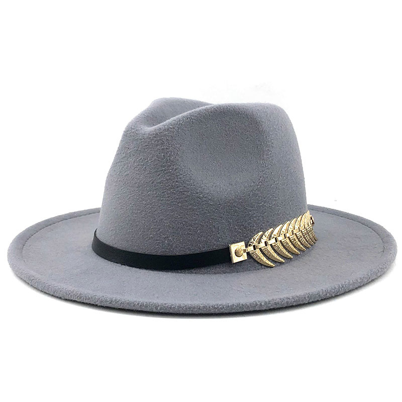 Specjalne kapelusze filcowe męskie kapelusze Fedora z paskiem kobiety Vintage Trilby czapki wełna Fedora ciepły jazzowy kapelusz Chapeau Femme Feutre Panaman kapelusz: MZ17050-11