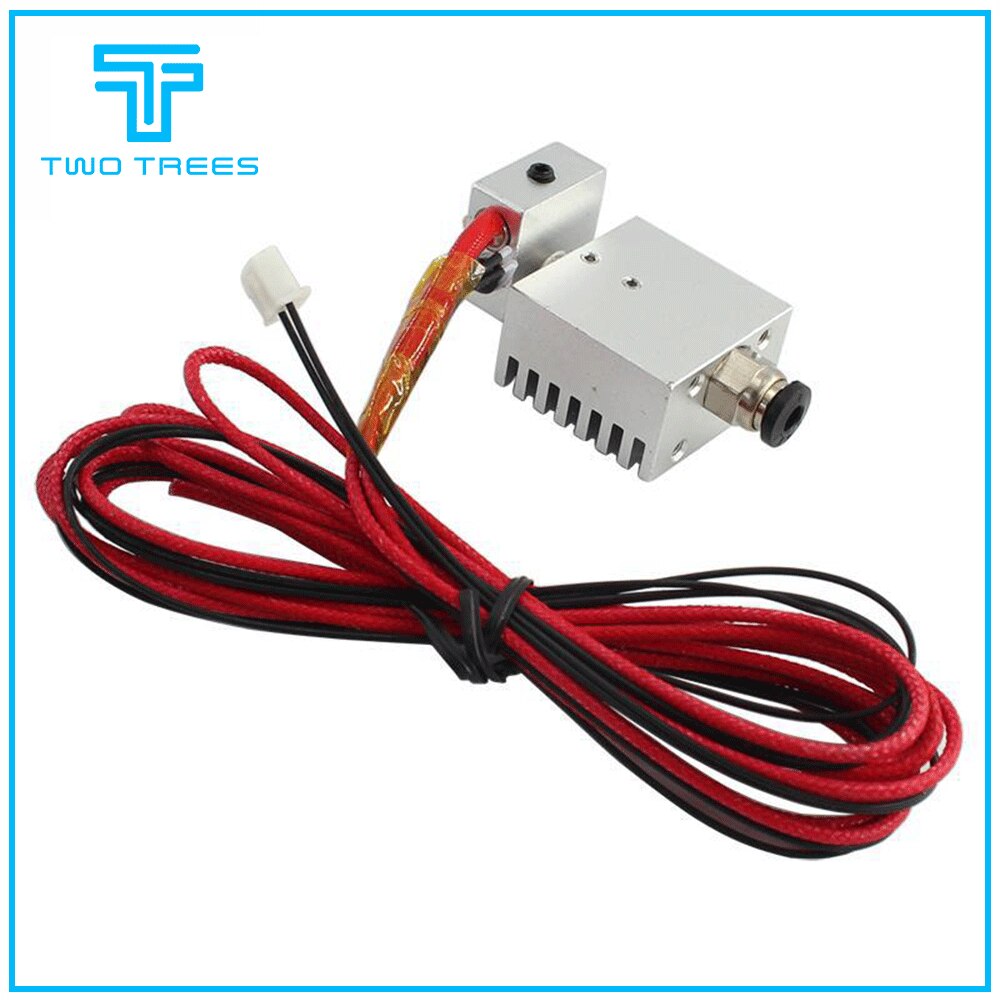 3D Printer Parts MK8 Extruder J-head 12V Extruder Aluminium Extruder 1.75mm Filament 0.4mm nozzle for TEVO Tarantula Tornado