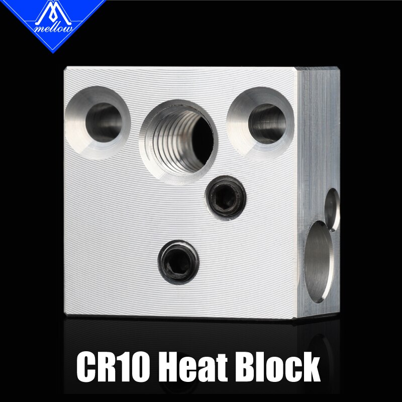 Mellow Cr10 Verwarmd Blok Voor Micro Zwitserse Cr10 Hotend Creality Ender 3 Mk7/Mk8/Mk9 Blok J-Head Hotend Head Extruder