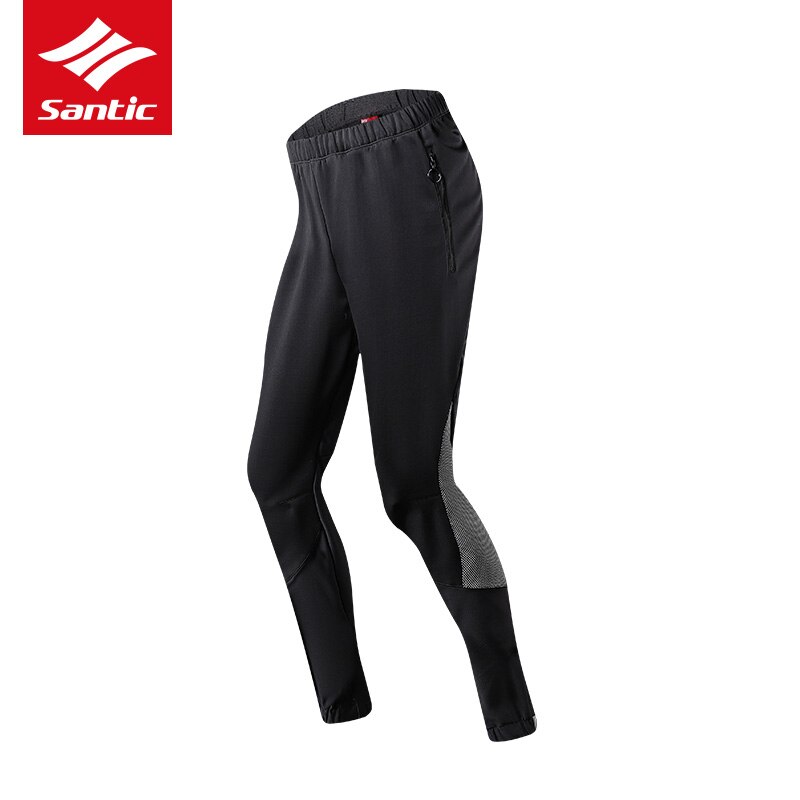 Santic heren fietsbroek warme winter softshell wandelbroek winddichte outdoorbroek sport kamperen trekkingbroek