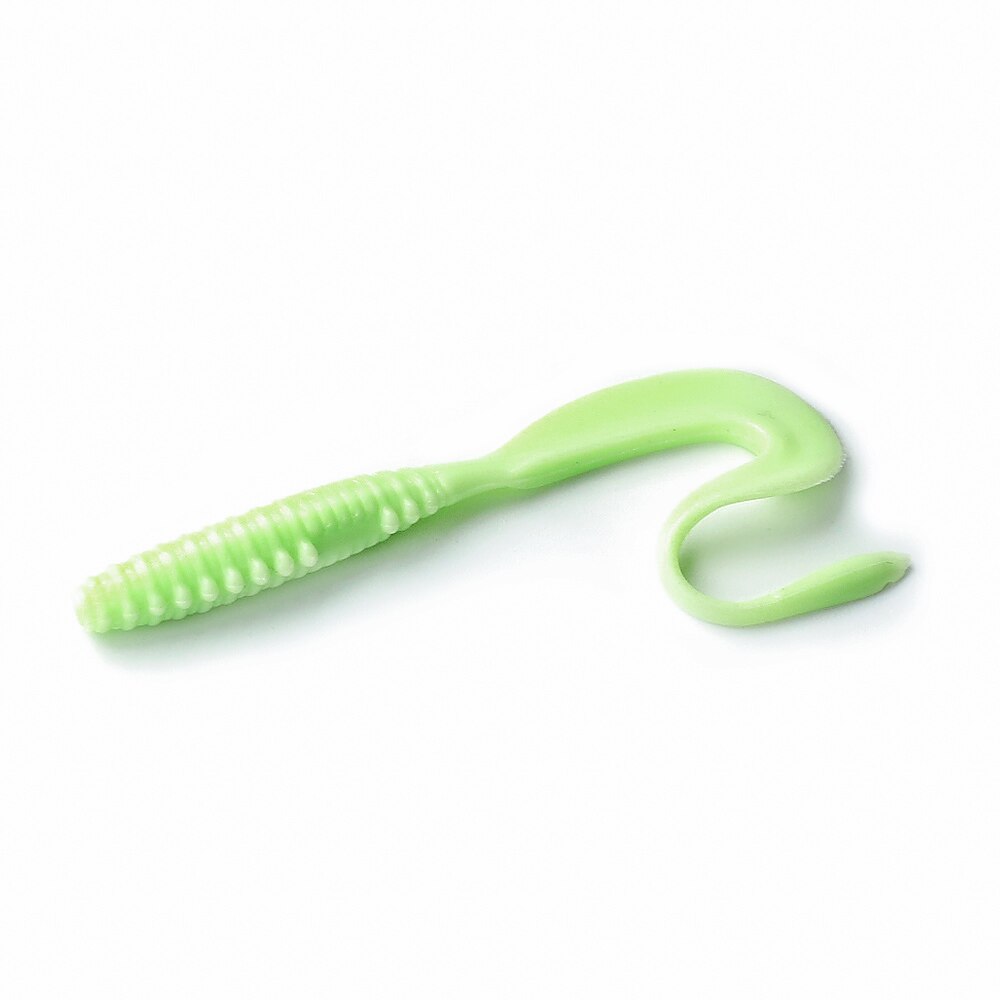 Donql 10 st jigg mjukt fiskedrag mask silikonbete mjuk plast badbete gummi konstgjord saltvattenbas havsfiskedrag: 10 st 4876