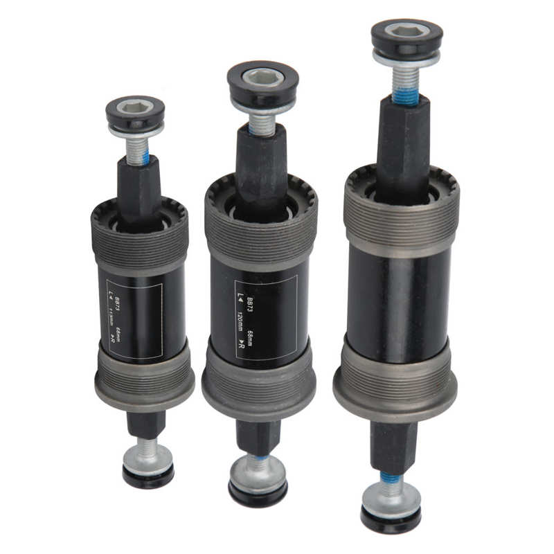 68mm Bicycle Bottom Bracket Carbon Steel Sealed Square Taper Bottom Bracket Metal Bottom Bracket Bearing For MTB Bike with Screw