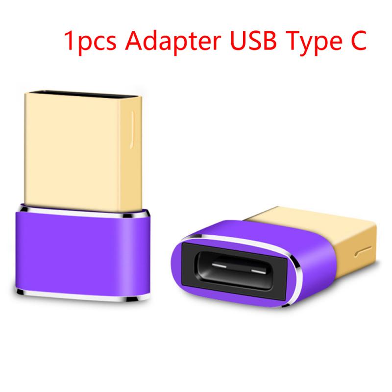 Usb para tipo c otg adaptador usb USB-C macho para micro usb tipo-c conversor fêmea para macbook samsung s20 usbc otg conector: Option 5