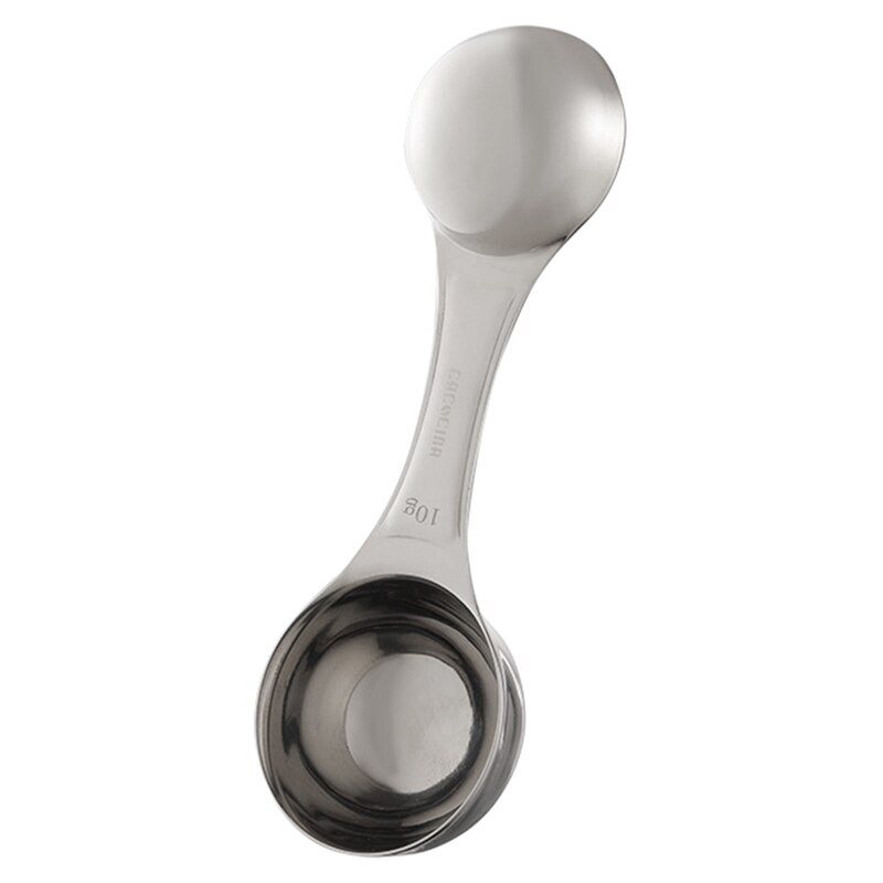 Meet Scoop Koffie Scoop, Roestvrij Staal Meten Lepel Voor Gemalen Koffie, Espresso, Koffiebonen: Silver