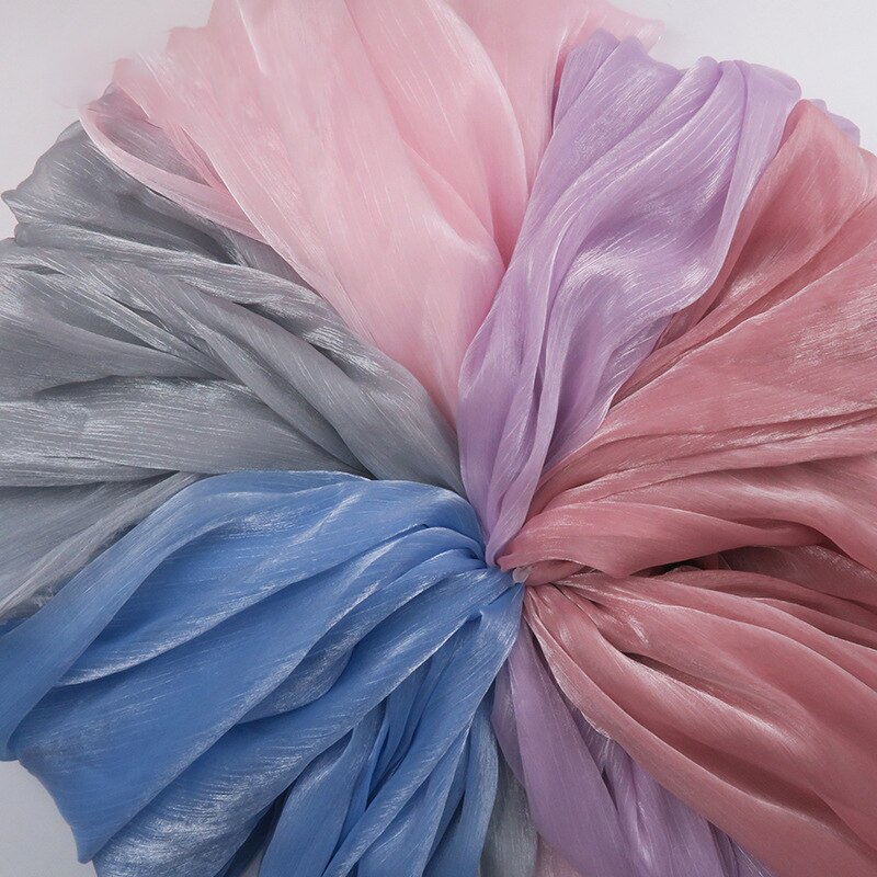 Organza Tule Stof Achtergrond Gordijnen Voor Wedding Party Home Decor Stof Voor Trouwjurk Diy Naaien 50cmX150cm