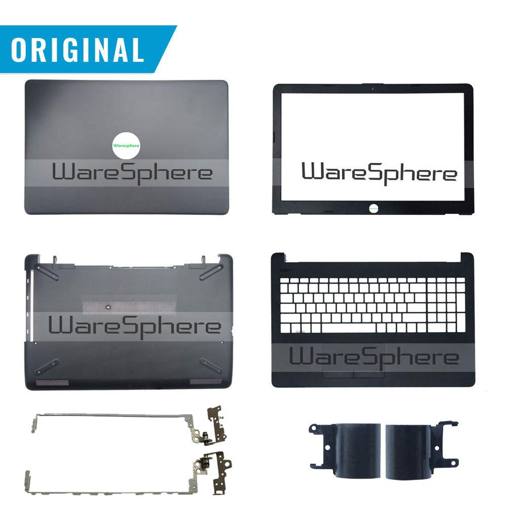 Original para HP 15-BS 15-BR 15-BW 15T-BR 15T-BS 15Z-BW 250 255 G6 LCD Back Cover Plamrest Fondo funda de Base 924907-001