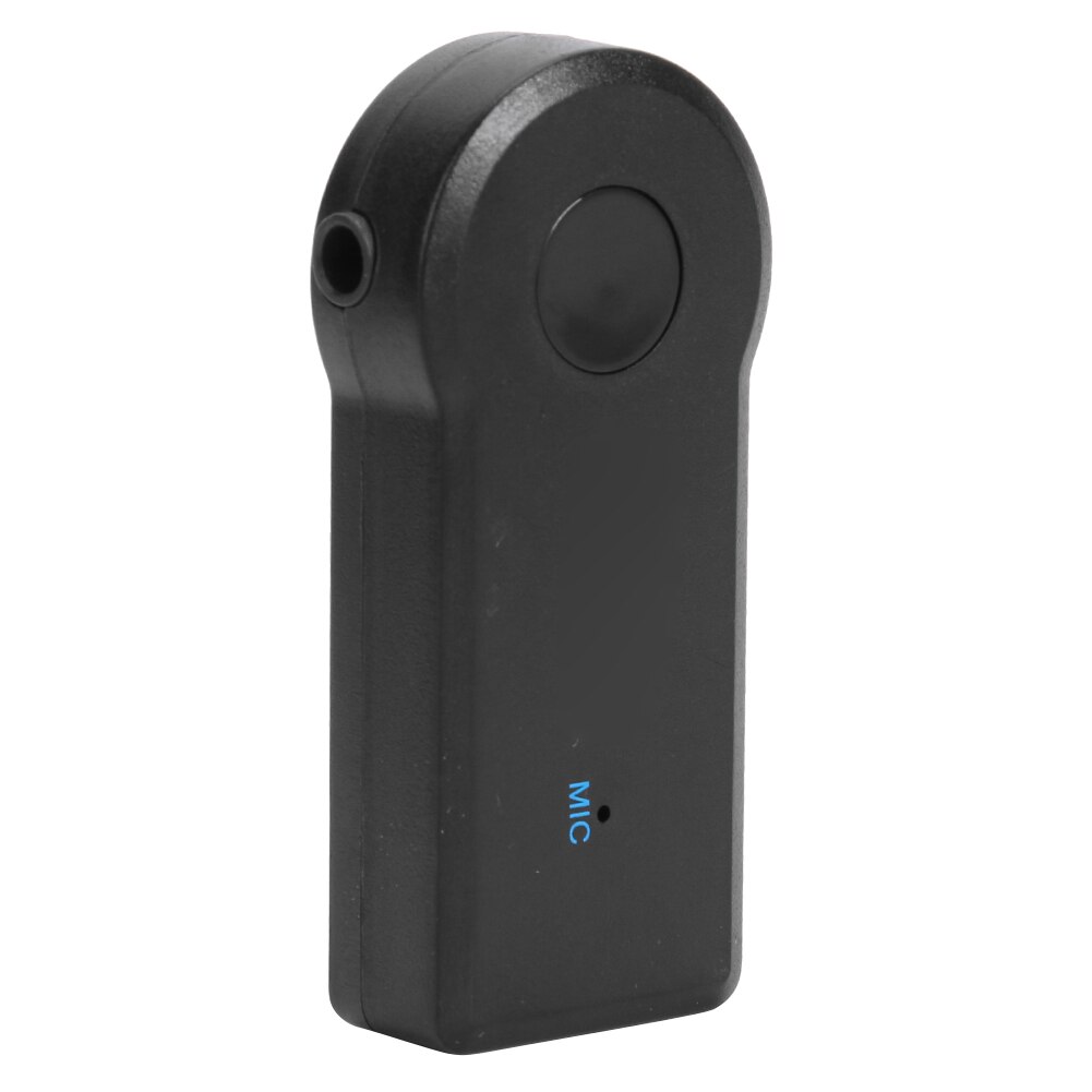 Kabelloses bluetooth-audio-autokit mit 5.0 freisprechadaptern und integriertem -in 120 -mah-akku für 3.5mm aux-geräte mit klinkenanschluss