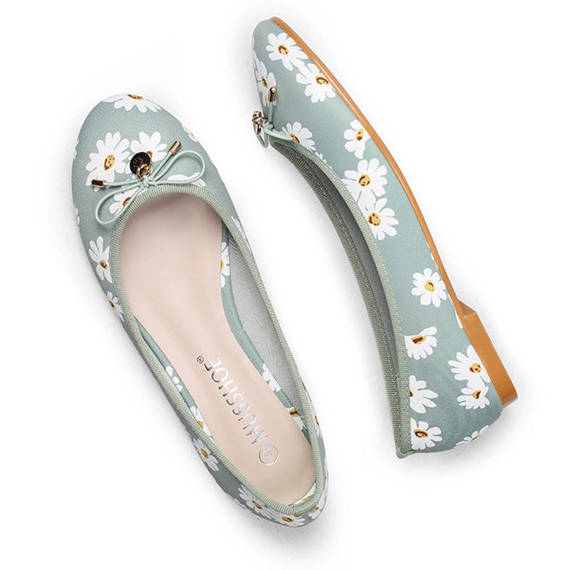 Vrouwen Flats Schoenen Sexy Dagelijks Woon-Werkverkeer Casual Ademende Vrouwen Loafers Comfortabele Ademende Meisjes Balletschoenen