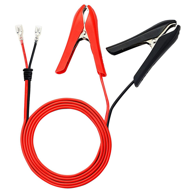 1.8M 18AWG 12V 24V Car Battery Cable Battery Terminal Extension Wire Start Power and Fire Wire Battery Connection Cable: Default Title