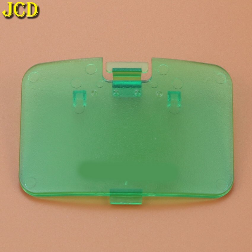 JCD 1 pcs Memory Uitbreiding Deur Cover Voor N64 Deur Case Jumper Pak Deksel Geheugen Uitbreiding Pak Voor Nintend 64: Transparent Green