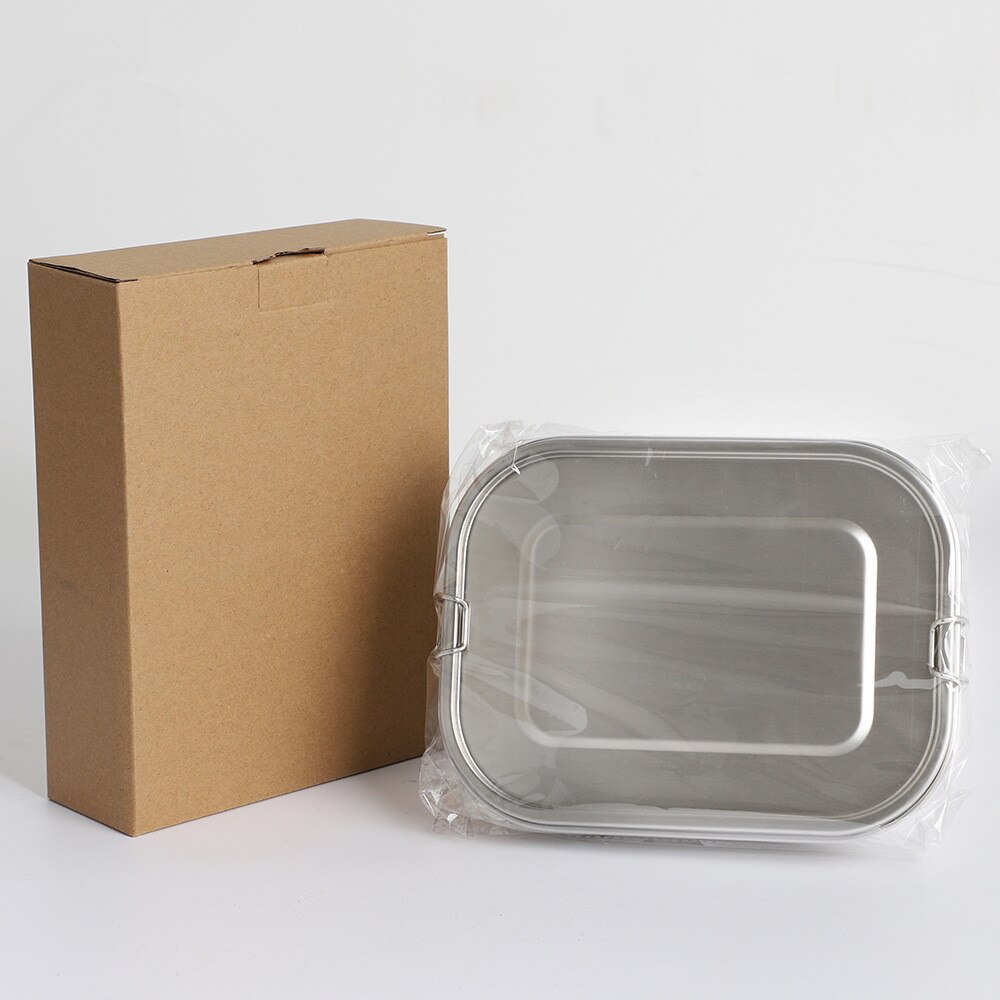 Bento laatikko, realman ruostumaton teräs tiivis bento lounasrasia , 40 oz vuotamaton lukittavilla pidikkeillä, metallinen ruokasäiliö: 1200ml