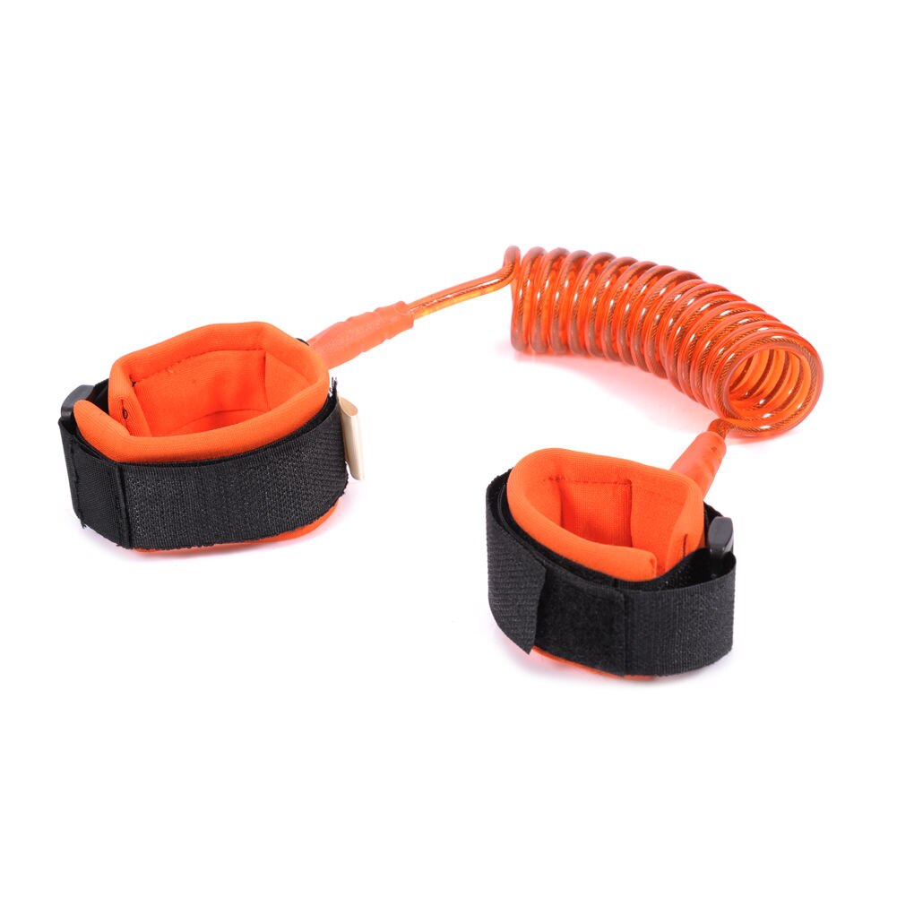 Anti Lost Wrist Link 3 Size Child Toddler Harness Baby Link Safety Reins Strap Leash Wrist Hand Belt Anti-lost Wristband Kids: Orange / 140cm to 200cm