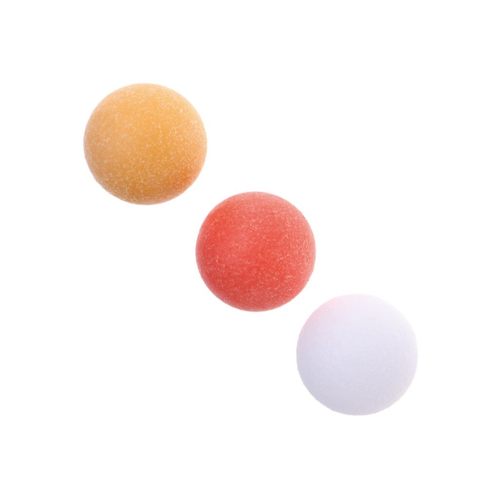 1pc 36mm Roughened Surface Foosball Table Soccer Ball Baby Foot Fussball Plastic