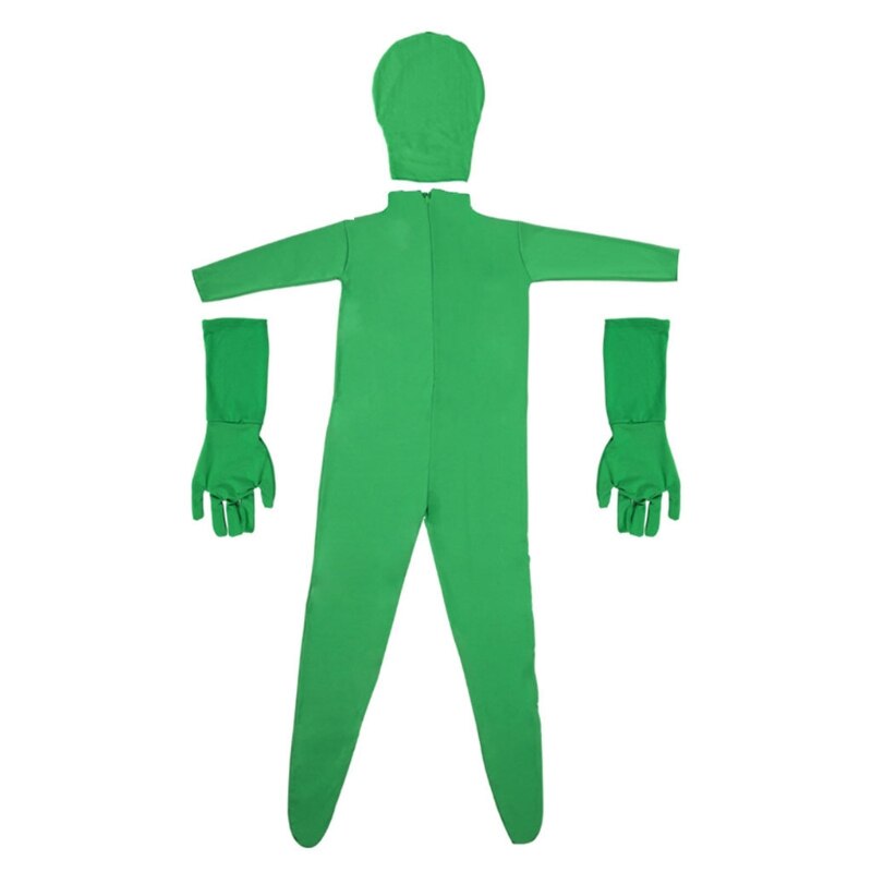 Photo Video Unisex Green Body Suit Polyester Stretchy Chromakey Costume Men&#39;s Women&#39;s Disappearing Man Body Suit