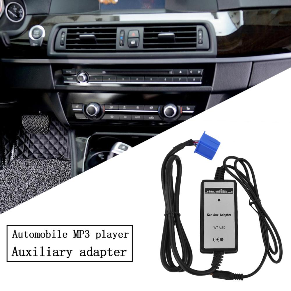Universele Auto Mp3 Speler Kabel Radio 3.5Mm Interface Voertuigen Aux In Adapter Fit Voor Auto Medeplichtige