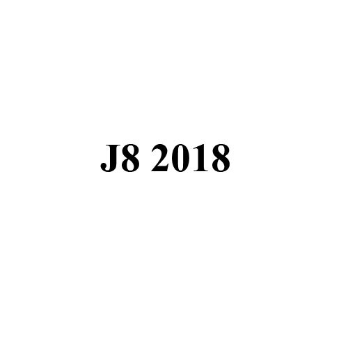 5 uds para Samsung J3 J5 J7 J4 J6 J8 Plus Protector de película trasera Anti-huella digital mate fibra de carbono pegatina Decoración: J8 2018