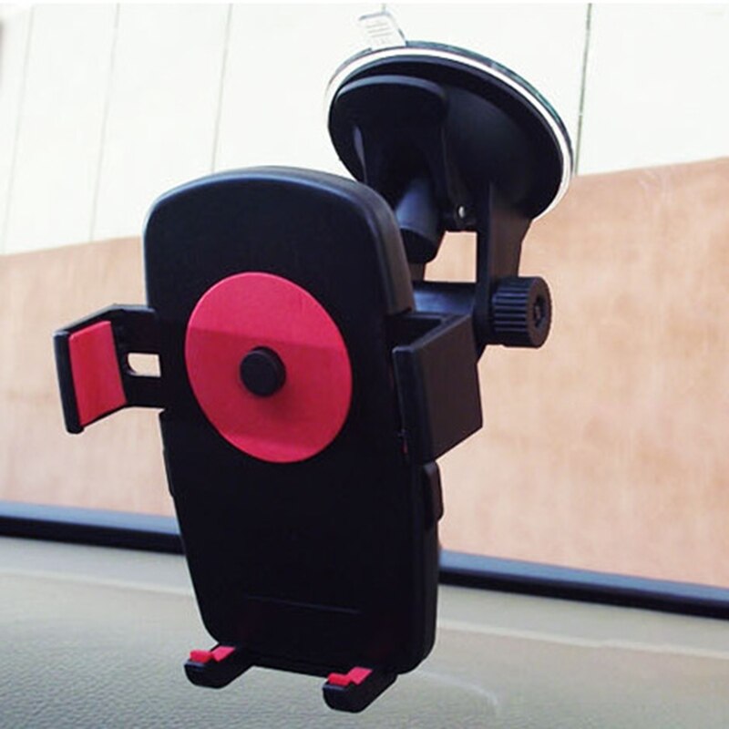 360 Draaibare Car Voorruit Zuignap Mount Mobiele Telefoon Houder Beugel Stand Voor Mobiele Smartphone