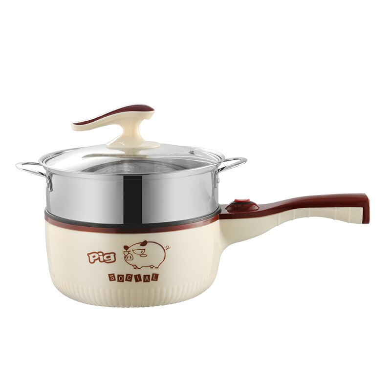 Uczeń kuchenka elektryczna mini mała patelnia elektryczna ryżowar