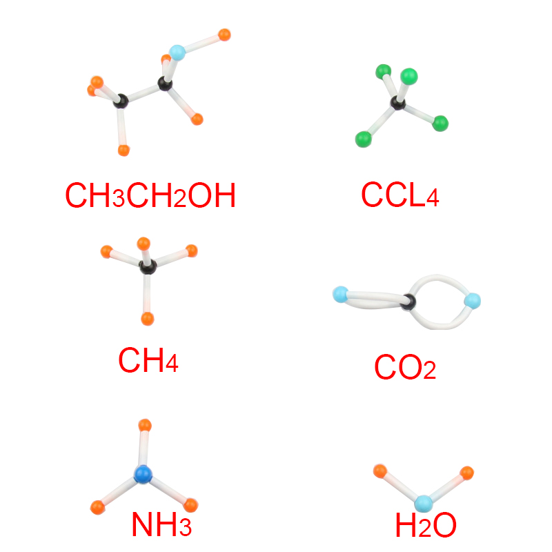 1 æske kemisk molekylær model lille sæt skole eksperimentelle forsyninger undervisning forskningsværktøjer studerende laboratorieforsyninger