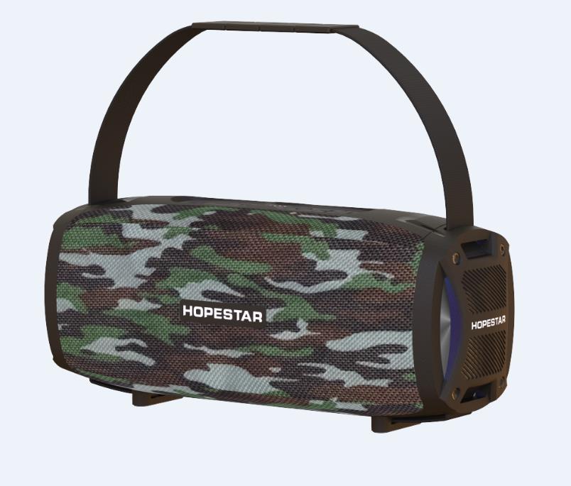 Hopestar H24PRO Bluetooth Speaker Draadloze Draagbare Outdoor Waterdichte Luidspreker Hifi Pc Subwoofer Fm Radio: Camouflage