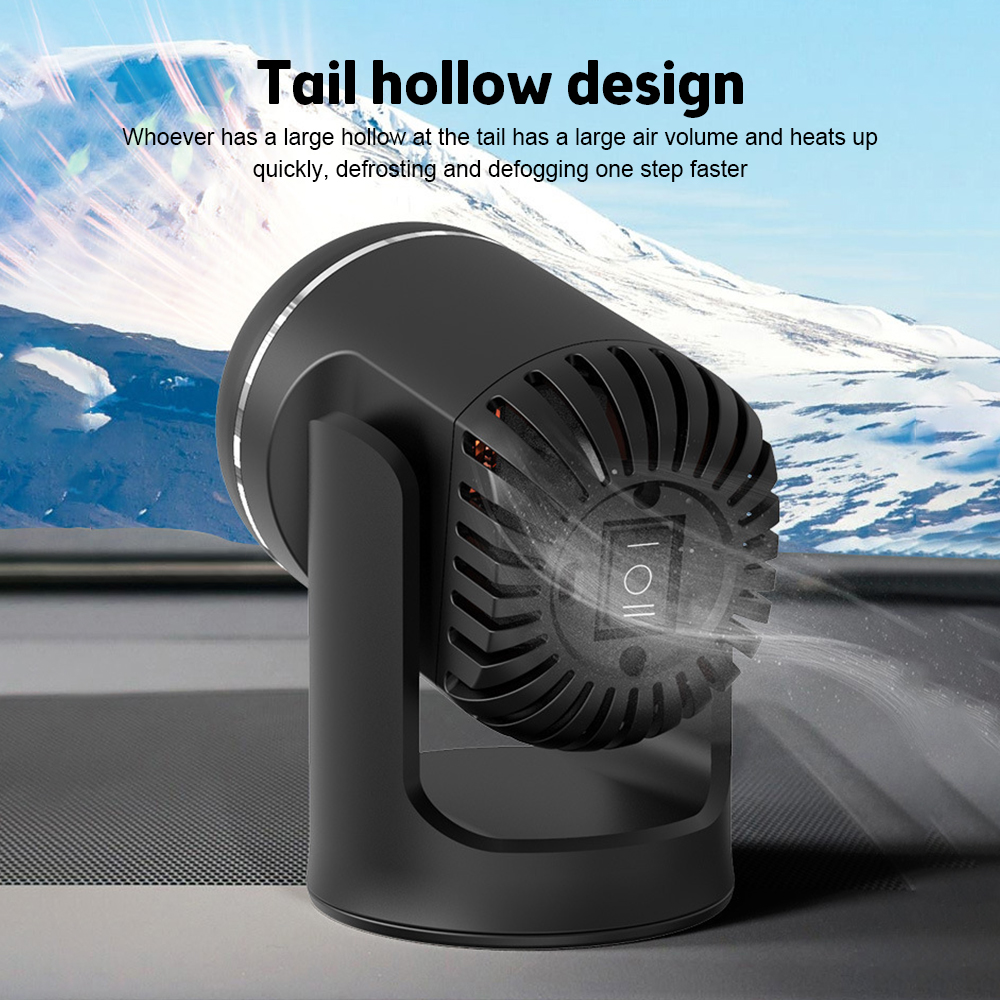 Mini Electric Heater 12v Car Heater Defroster For Car 2V/130W Fast Heating Quickly Defrost Defogger Demister Auto Heat Dryer