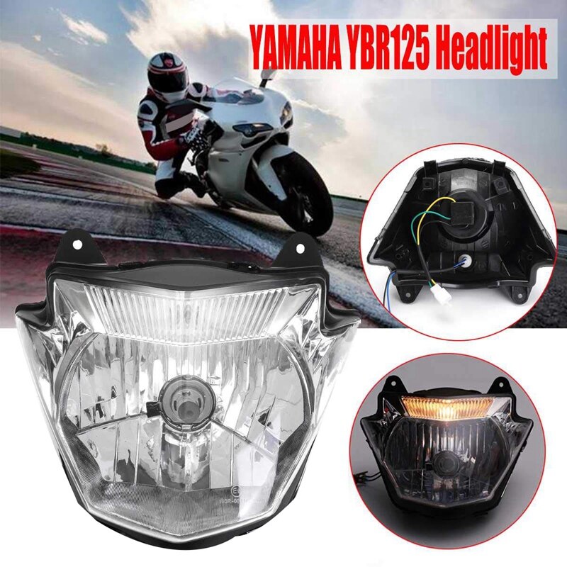 Faro delantero de motocicleta para Yamaha Ybr 125, piezas de motocicleta, conjunto de luces de Motor