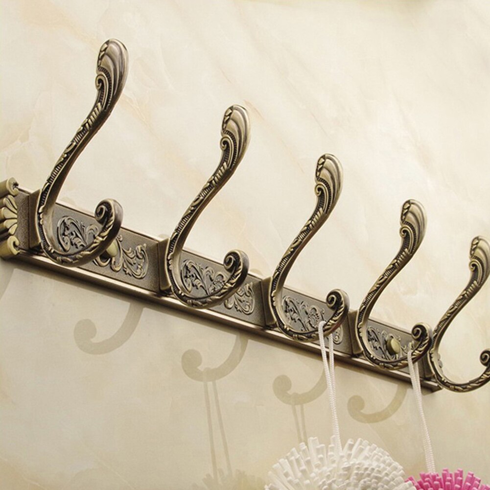 Colgador de pared con gancho para colgar bata de baño perchero abrigo ropa decorativo