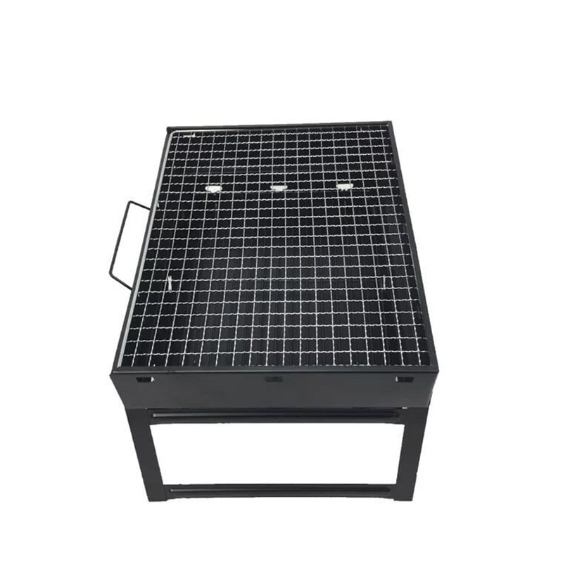 Small BBQ Barbecue Oven Grill Folding Portable Charcoal Outdoor Camping Picnic Burner Foldable Charcoal Camping Barbecue Oven