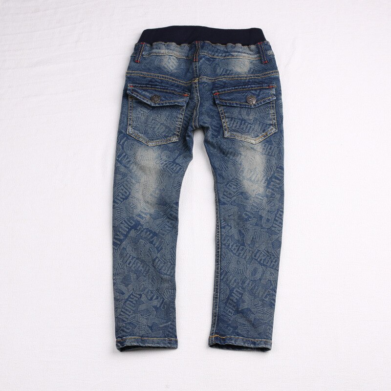 Spring Kids Jeans Boys Jeans Children Jeans for Boys Casual Denim Pants 3-12Y Toddler